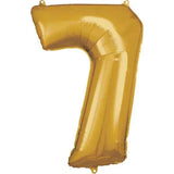 Amscan® Palloncino numero 7 (86 cm) Gold