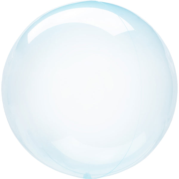 Amscan® Okrogel balon Crystal Clearz™ (46 cm) Petite Blue Amscan