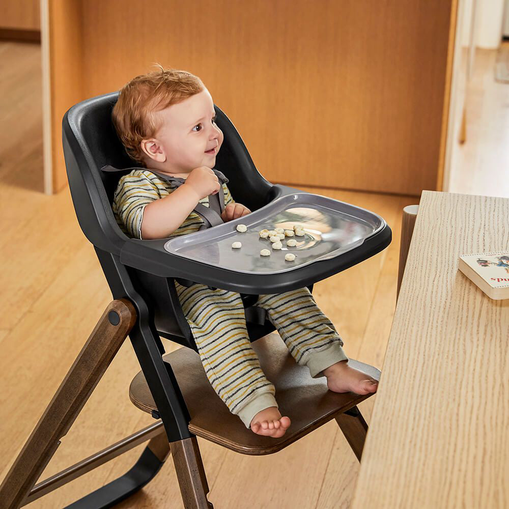 Ergobaby® Evolve Stolček za hranjenje 3v1 Dark Wood Ergobaby