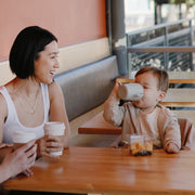 Mushie® Kozarček za učenje pitja Sippy Cup Sage Mushie