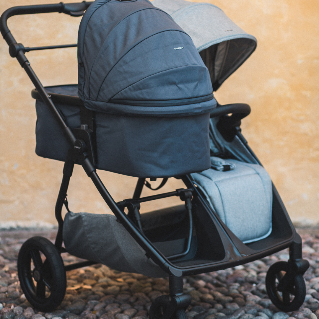 MAST® Otroški voziček TWIN X Onyx Mast