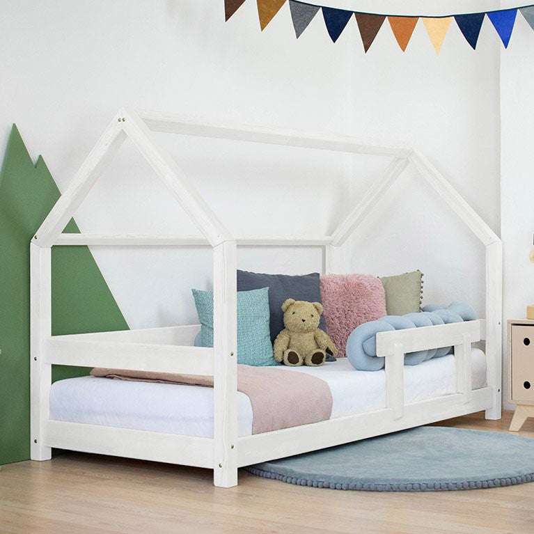 Benlemi® Otroška postelja Tery 200x90 White Benlemi