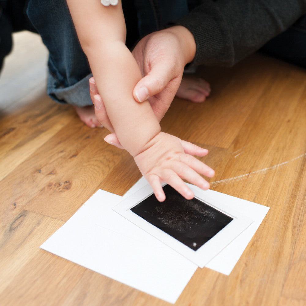 Pearhead® Stenski okvir - Dvojni odtis s črnilom in slika White Pearhead