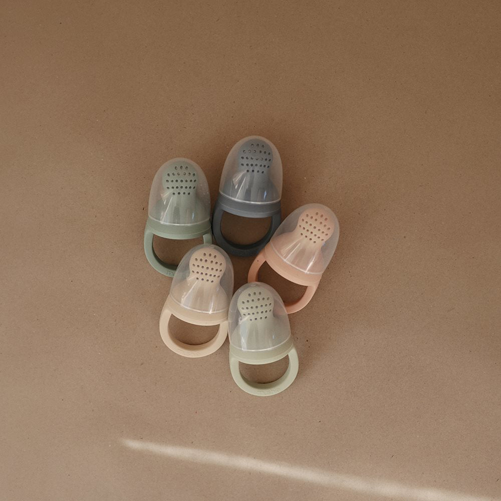 Mushie® Silikonska duda za hranjenje 2 kosa Blush Mushie