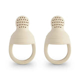 Mushie®  Ciuccio per alimentazione silicone Shifting Sands 2 pezzi
