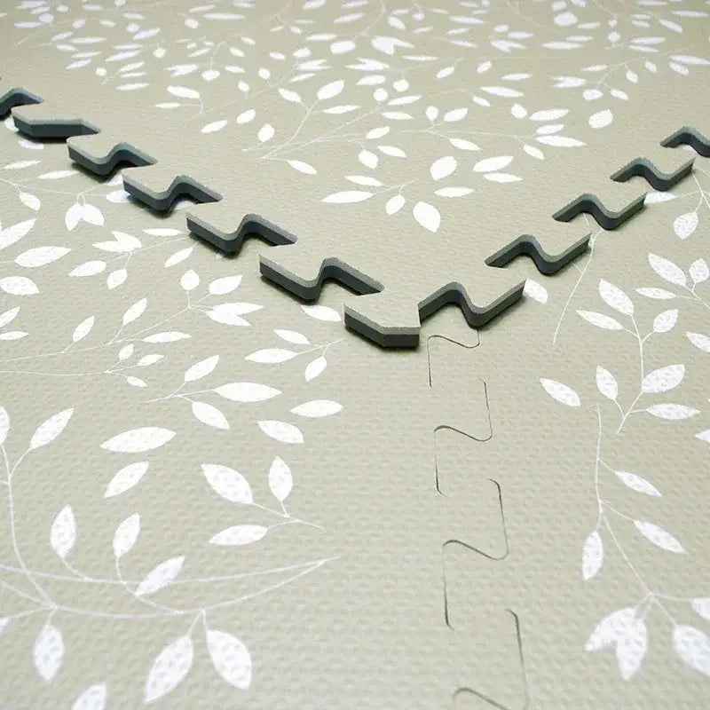 Evibell® Igralna podloga Puzzle 120x180 Leaves Pistachio Evibell