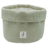 Jollein® Panier de rangement Grain Knit Olive Green