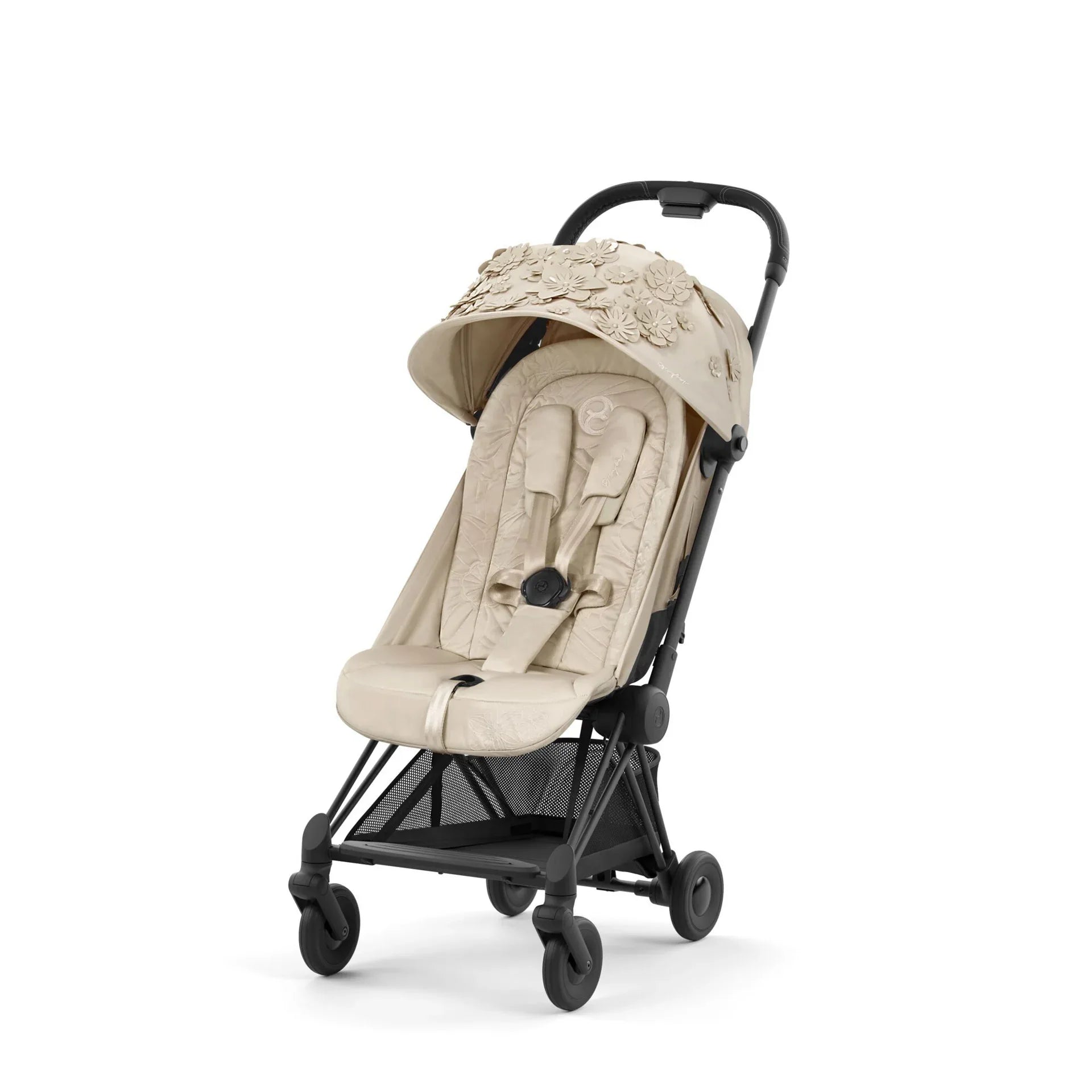 Cybex Fashion® Stroller Coya™ Simply Flowers Nude Beige | Evitas