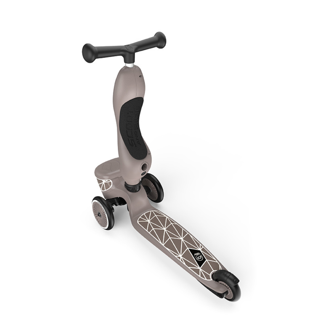 Scoot & Ride® Otroški poganjalec in skiro Highwaykick 1 Lifestyle Brown Lines Scoot & Ride