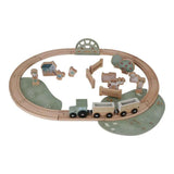 Little Dutch® Drvena pruga s vlakom Little Farm 