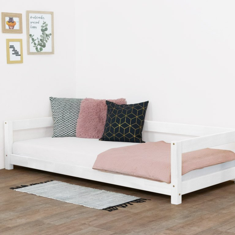 Benlemi® Otroška postelja STUDY 140x200 White Benlemi