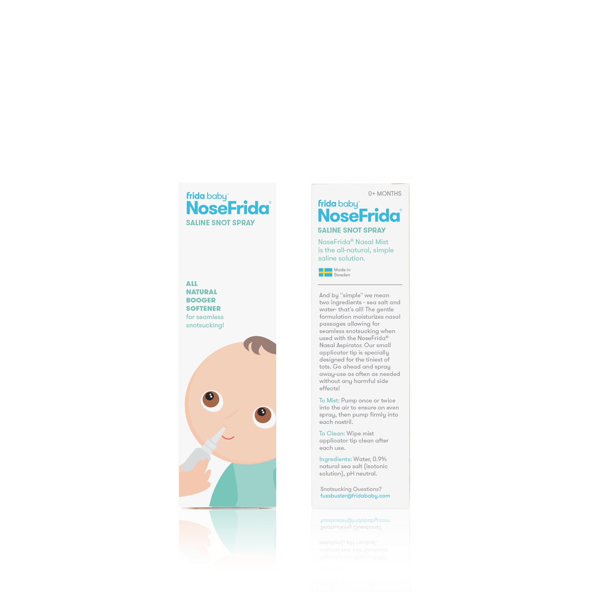 Fridababy® Naravna fiziološka raztopina za nos v pršilu Frida