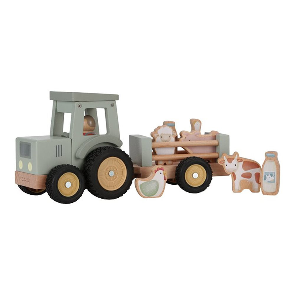 Little Dutch® Lesen traktor s prikolico Little Dutch