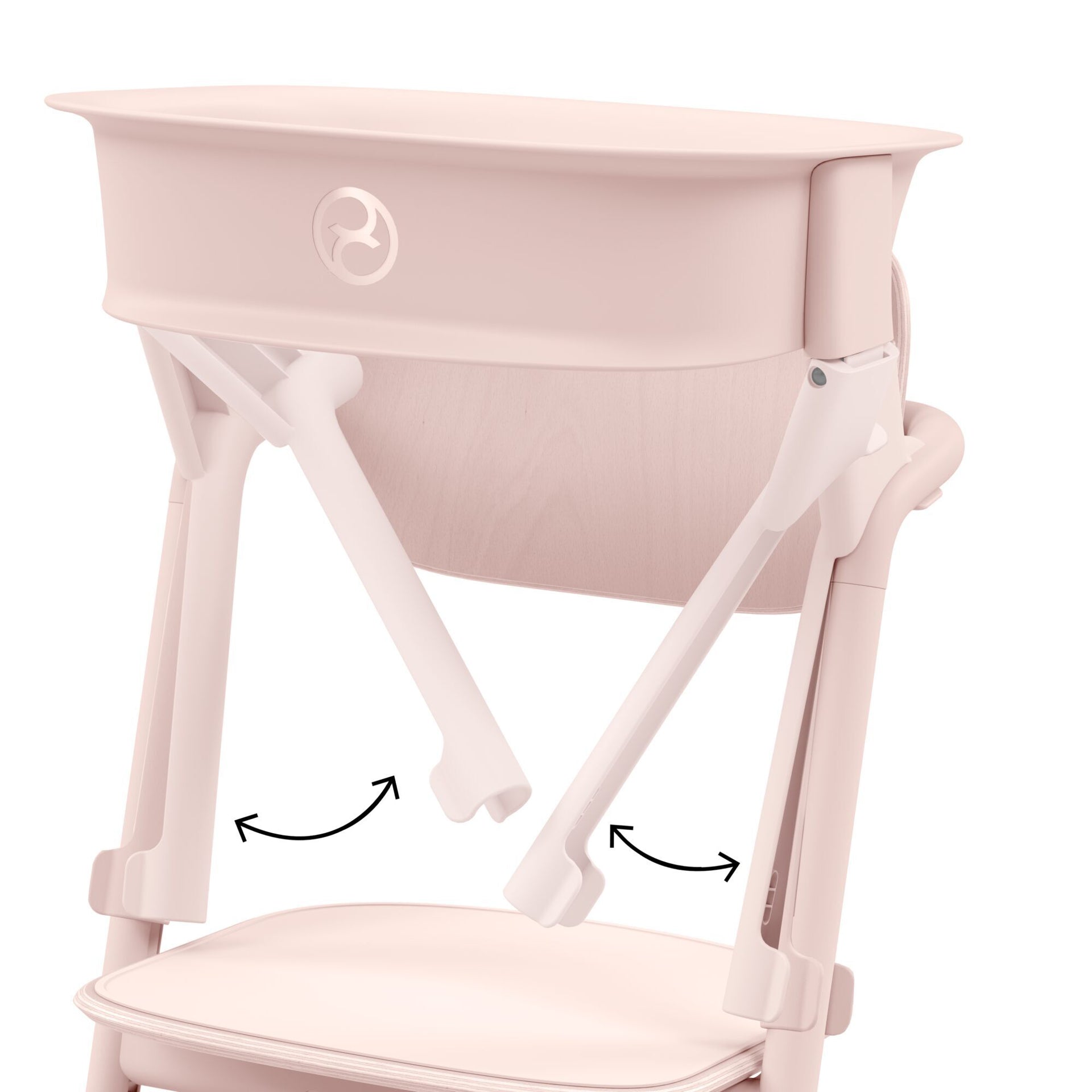 Cybex® Učni stolp za otroški stolček Lemo Pearl Pink Cybex
