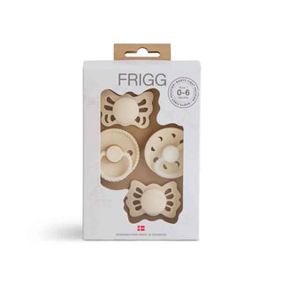 Frigg® Primo set di succhietti per neonati Moon Rope Cream