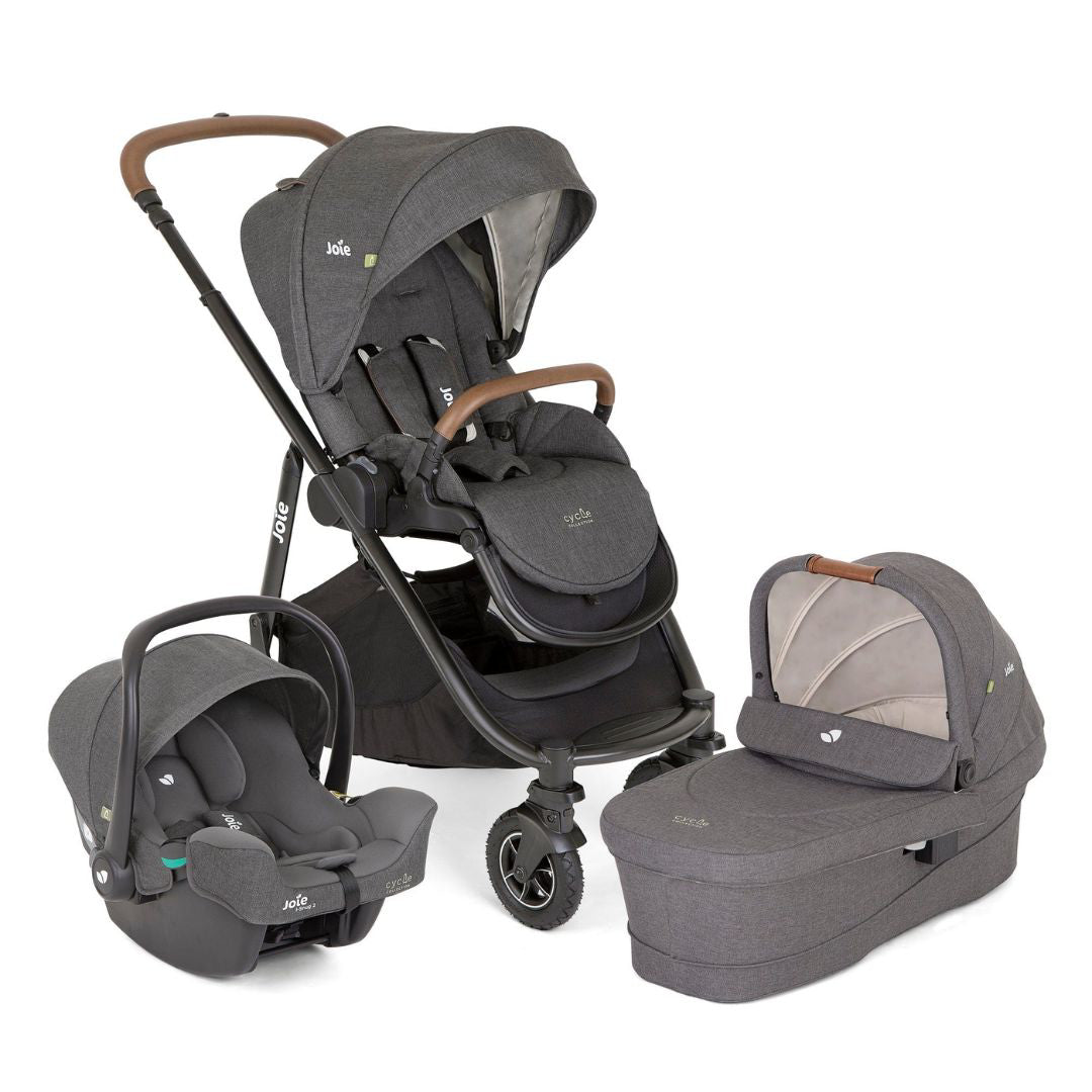 Joie® Otroški voziček Versatrax™ 3v1 Trio Shell Gray Joie