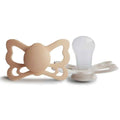 Frigg® Ciuccio anatomico in silicone Butterfly Silky Satin/Cream (6-18m)