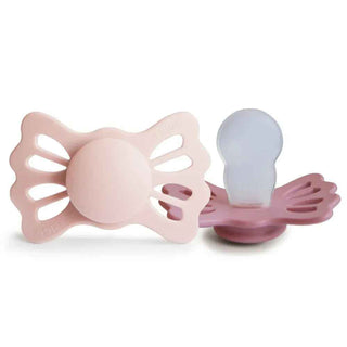Frigg® Ciuccio simmetrico in silicone Lucky Blush/Cedar (6-18mesi)