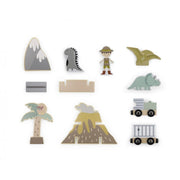 Tryco® Podaljšek za lesen set železniška postaja Dinosaurs Tryco