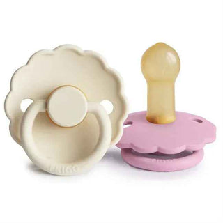 Frigg® Ciuccio in caucciù Daisy Cream/Lupine