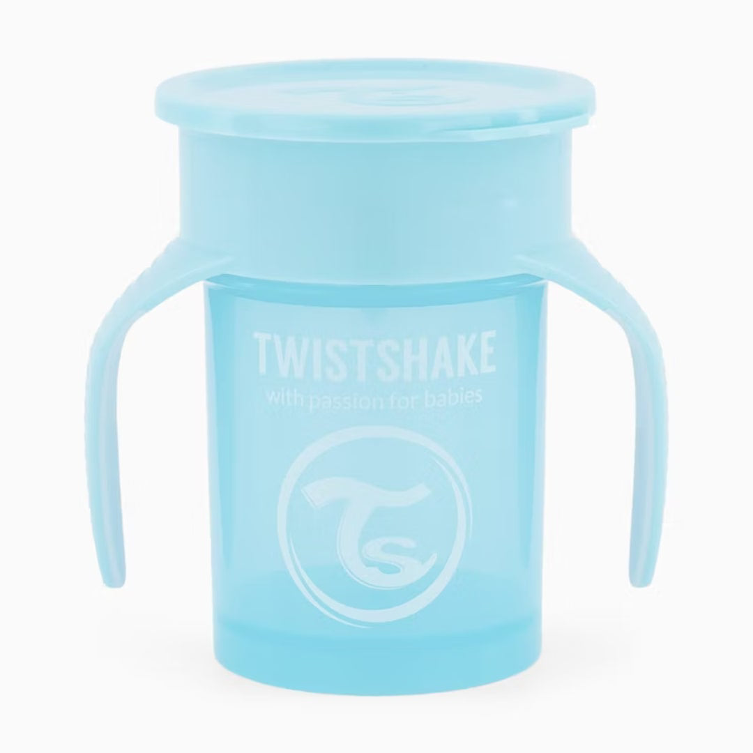 Twistshake® 360 Lonček za učenje pitja 230ml Blue Twistshake