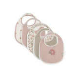 Jollein® Bavaglini Retro Flowers 5 pezzi