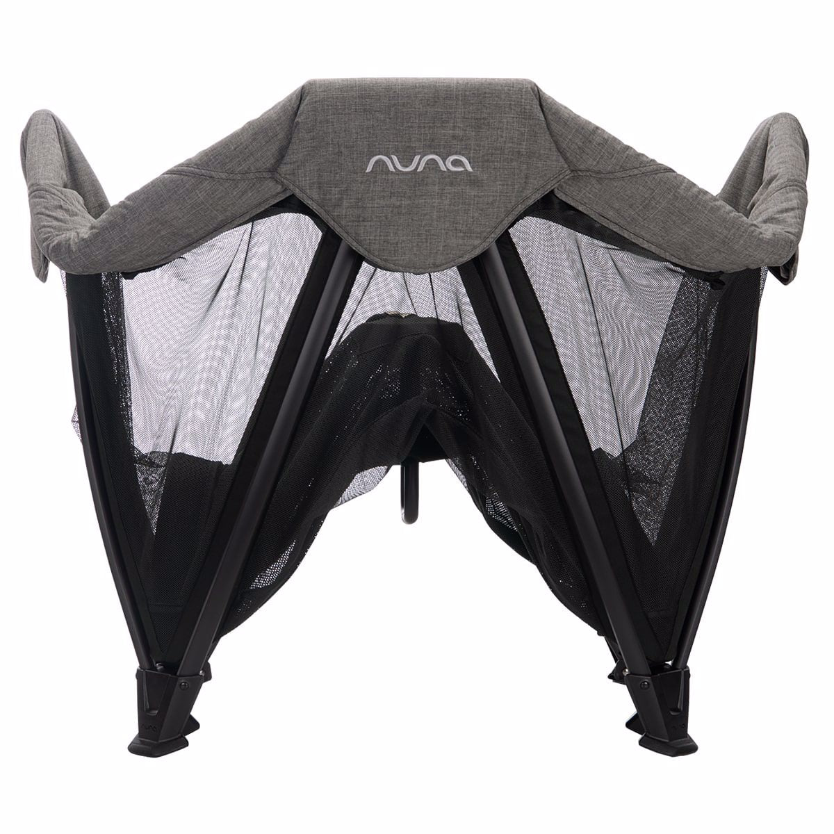 Nuna® Prenosna posteljica Sena™ Aire + rjuha Charcoal Nuna