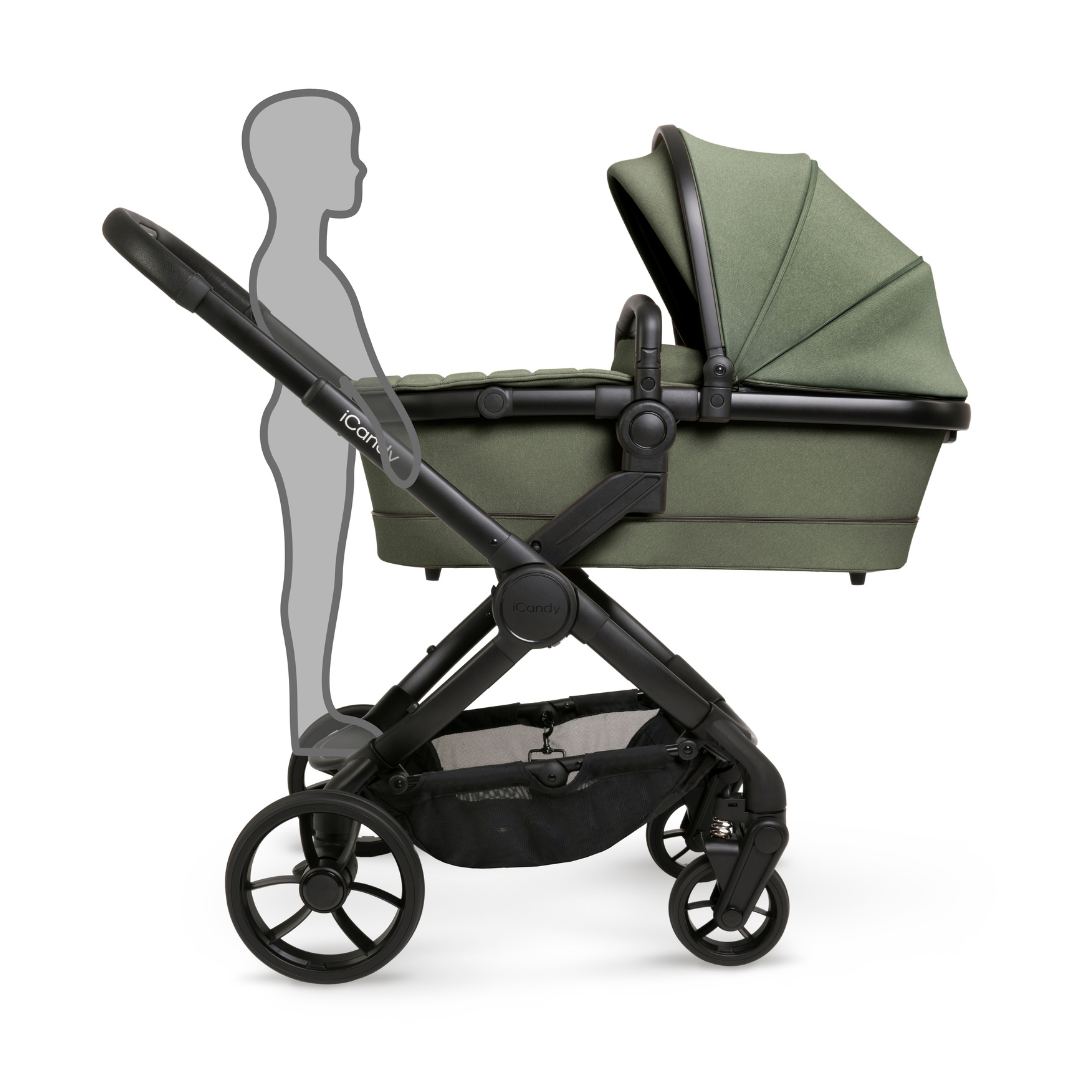 iCandy® Otroški voziček s košaro 2v1 Peach 7 Ivy Complete Bundle iCandy