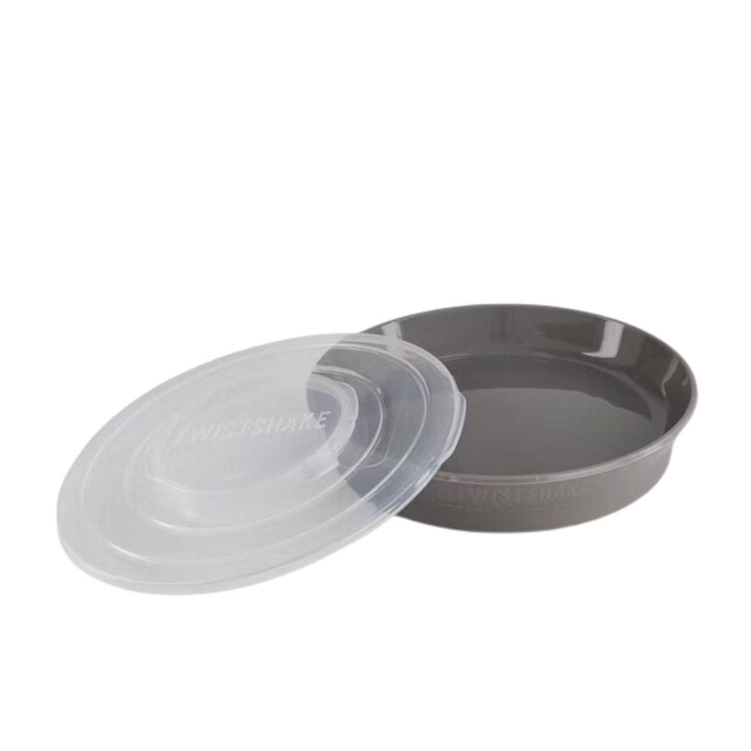 Twistshake® Podloga s krožničkom Click Mini Pastel Grey Twistshake