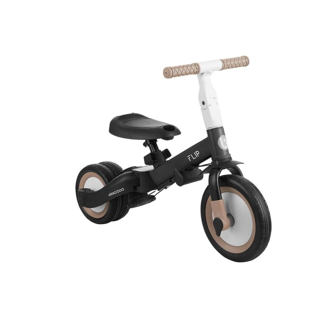 KikkaBoo® Tricycle 5in1 Flip Black | Evitas
