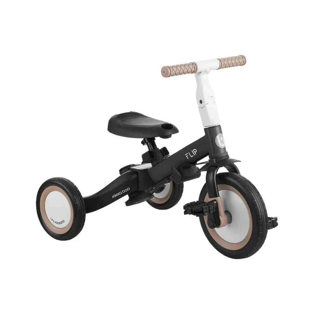 KikkaBoo® Tricycle 5in1 Flip Black – Evitas