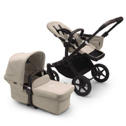 Bugaboo® Otroški voziček 2v1 DONKEY 5 Mono Complete Black/Desert Taupe - Desert Taupe Bugaboo