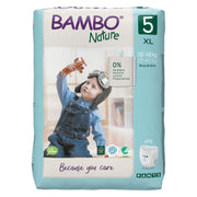 Bambo Nature® Hlačne plenice Junior Velikost 5 (12-18 kg) 19 kos Bambo Nature
