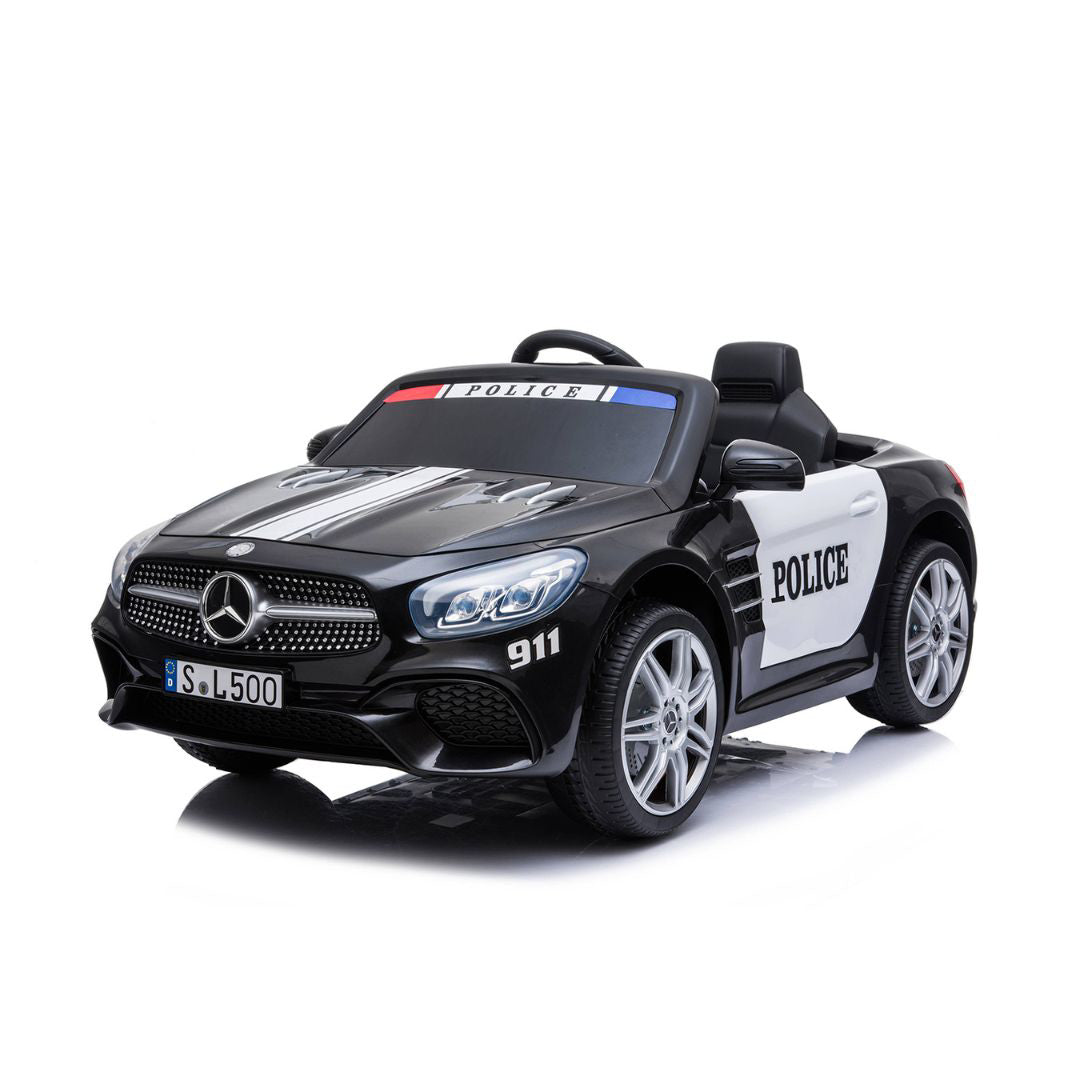KikkaBoo® Avto na akumulator Licensed Mercedes Benz SL500 Police Black KikkaBoo