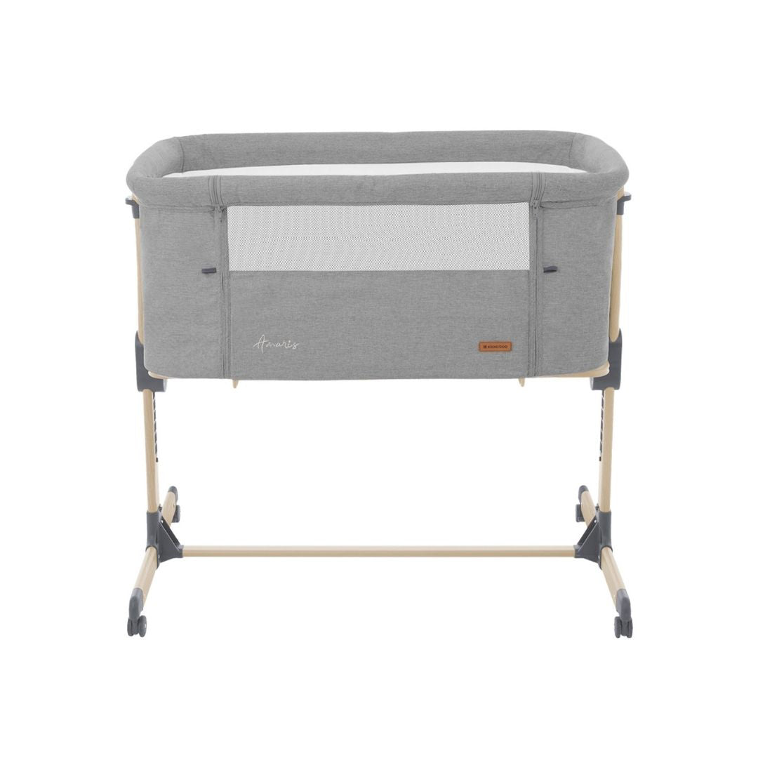 KikkaBoo® Obposteljna posteljica Amaris Light Grey KikkaBoo
