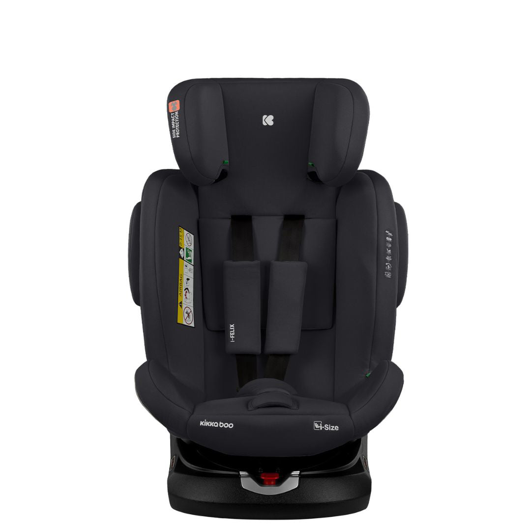 KikkaBoo® Otroški avtosedež 360° i-Felix i-SIZE (40-150 cm) Black KikkaBoo