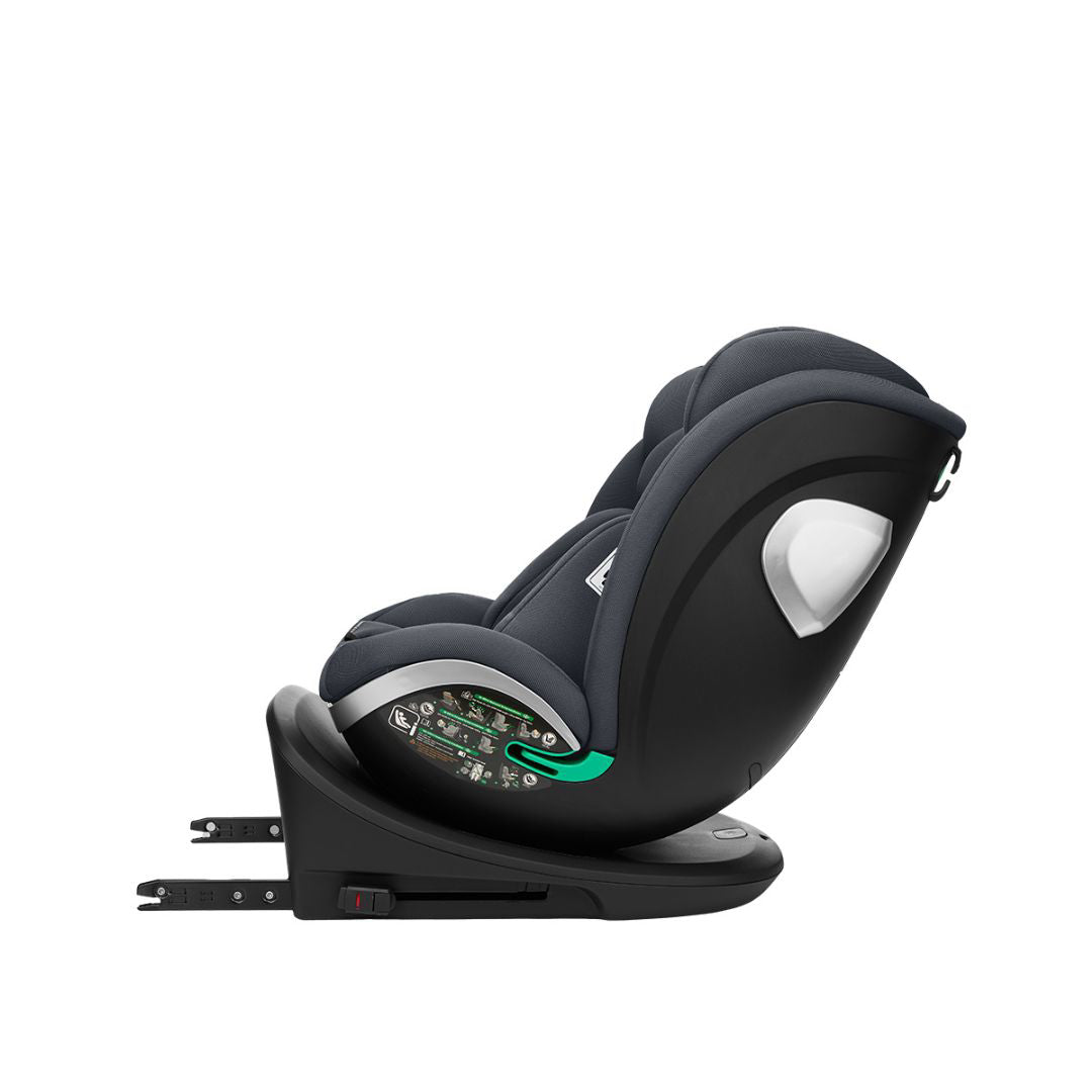 KikkaBoo® Otroški avtosedež 360° i-Drive i-SIZE (40-150 cm) Dark Grey KikkaBoo