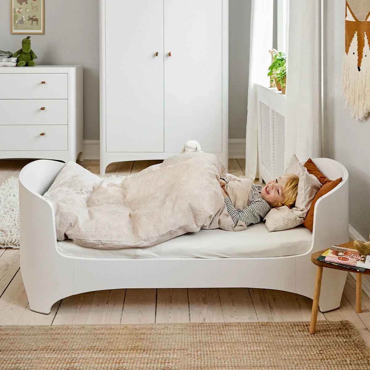 Leander® Baby Cot Classic™ Junior 0-7 years White – Evitas