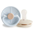Frigg® Duda iz silikona Little Viking Powder Blue/Cream