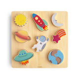 Mushie® Puzzle en bois Space