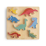 Mushie® Puzzle en bois Dinosaur