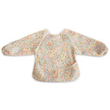 Mushie® Bavoir à manches longues Pastel Blooms