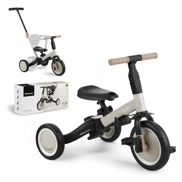 KikkaBoo® Otroški tricikel 5in1 Flip Beige KikkaBoo