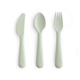 Mushie® Set di posate Sage