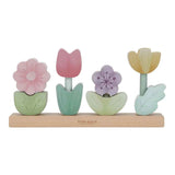 Little Dutch® Gioco impilabile Fiori Fairy Garden FSC