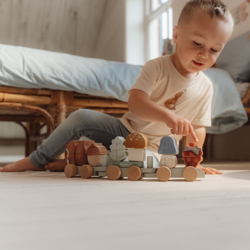 Little Dutch® Lesen vlak Veverička Forest Friends FSC Little Dutch