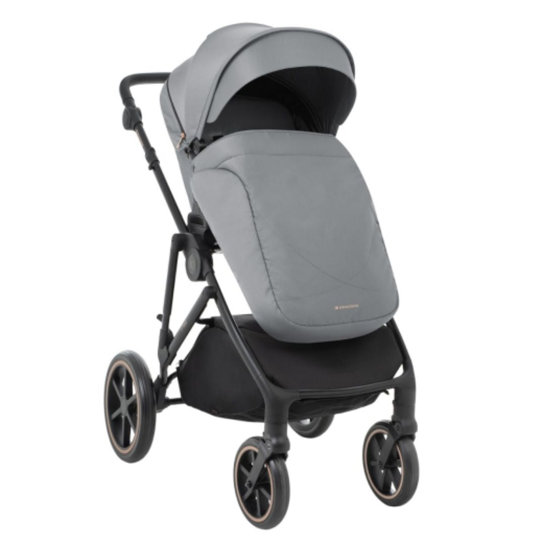 KikkaBoo® Otroški voziček s košaro 2v1 Thea Grey KikkaBoo