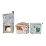 Little Dutch® Set of soft cubes Forest Friends