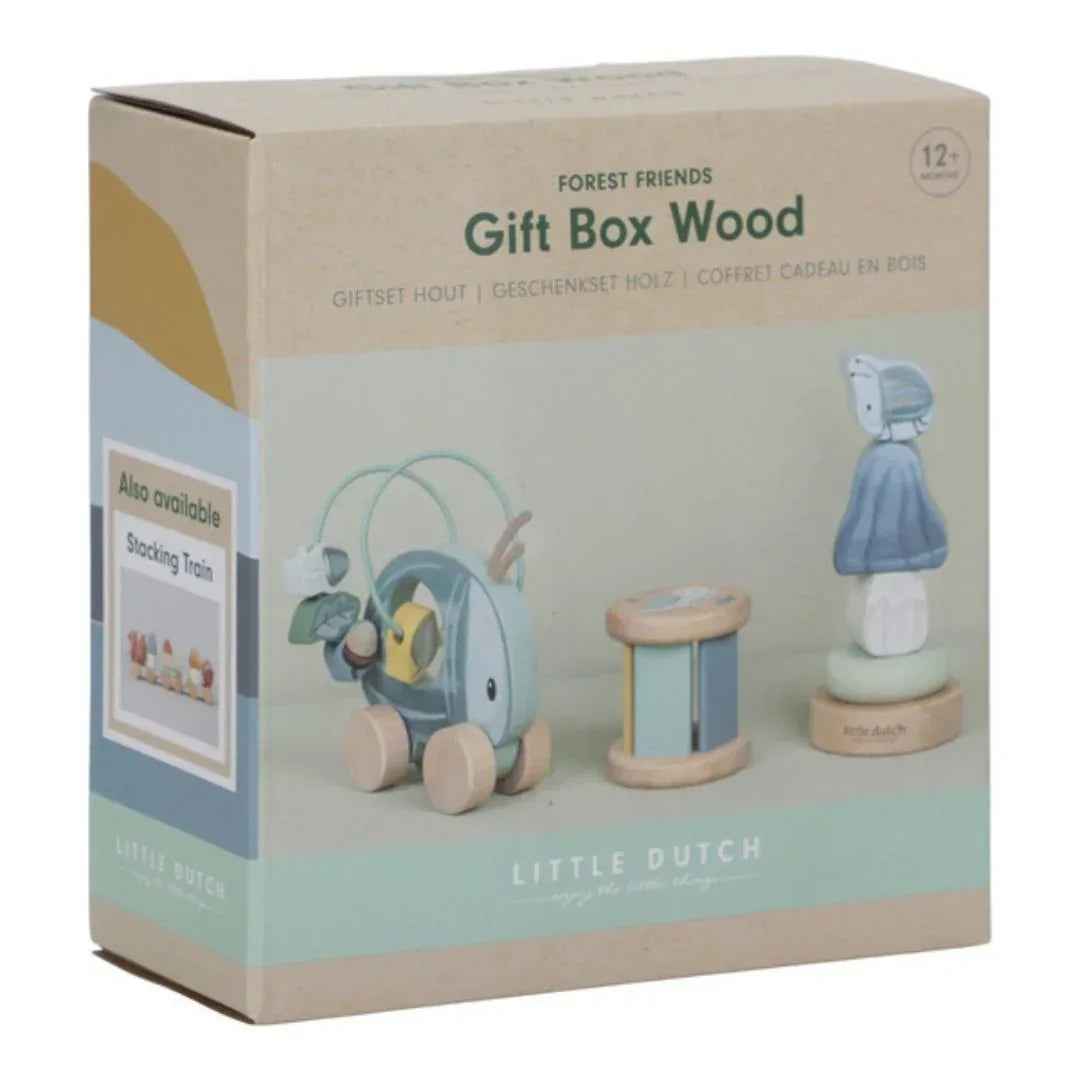 Little Dutch® Gift Box Wood Forest Friends | Evitas