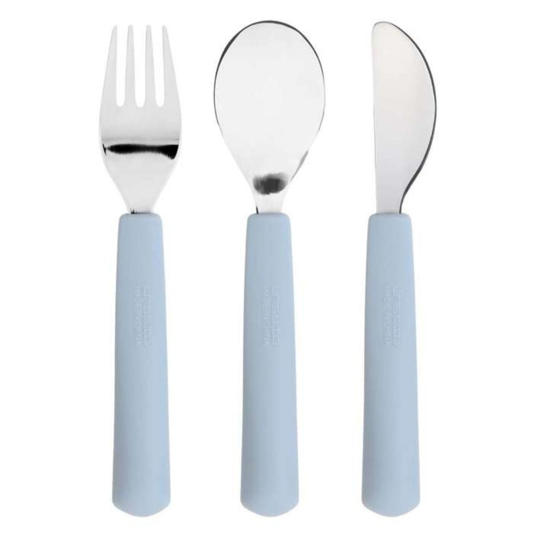 Lässig® Otroški pribor 3-delni Happy Rascals Smile Sky Blue Lässig